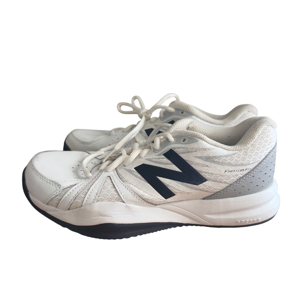 New‎ Balance 786 Tennis Shoes Womens 7.5 White Gray FantomFit ABZORB WC786WB2